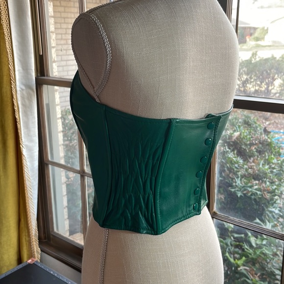 NET WORKS Poison Ivy Style Bustier Medium - Picture 3 of 7
